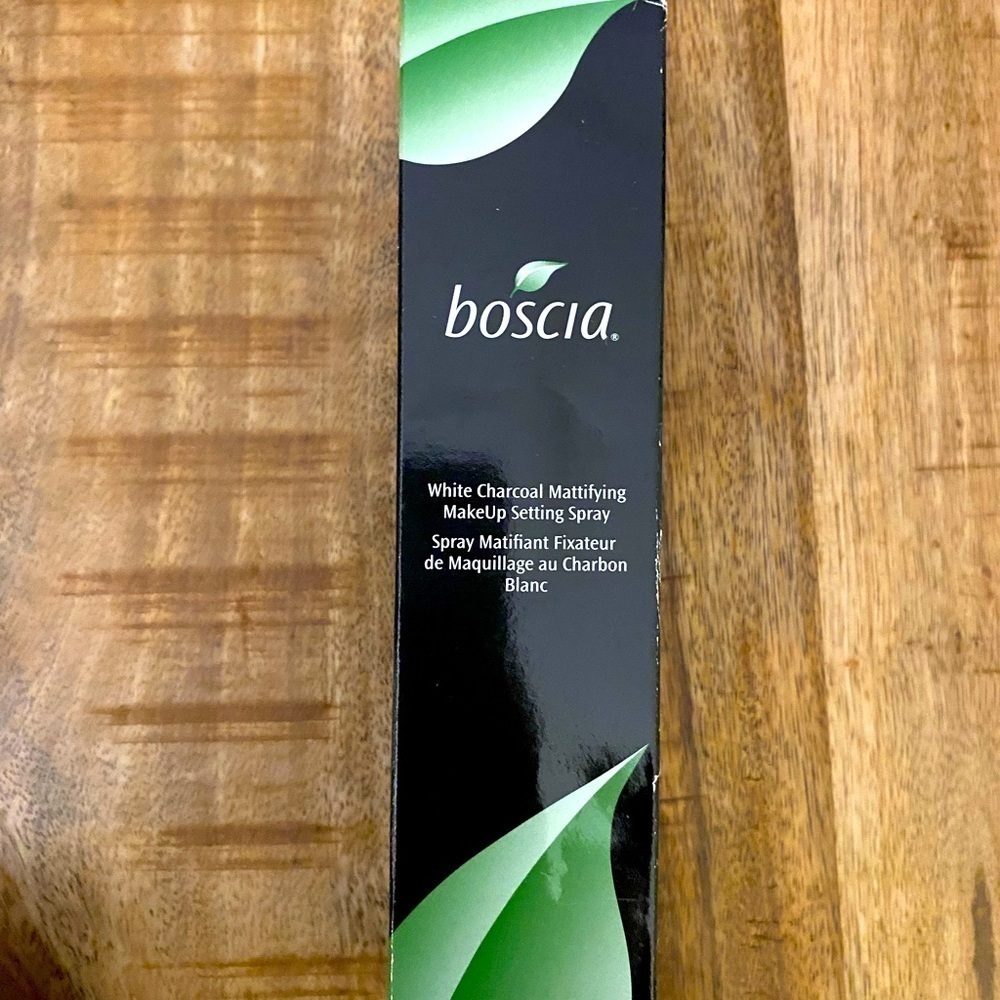Boscia white charcoal mattifying makeup setting spray NEW IN BOX WITH TAGS NWT